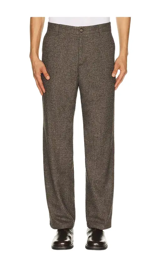 Les Deux Wool Melange Slack Pants