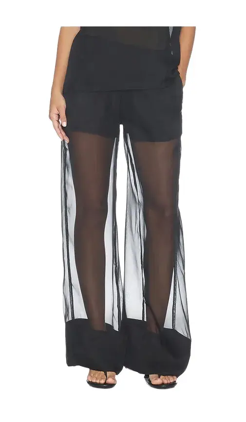 Pull On Sheer Trouser Pant Pull On Sheer Trouser Pant