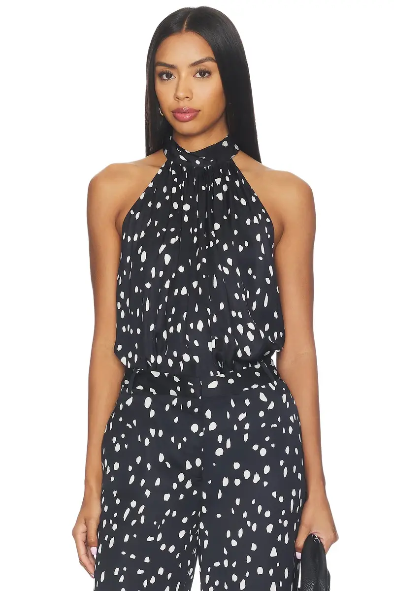 Hemant & Nandita Halter Neck Top