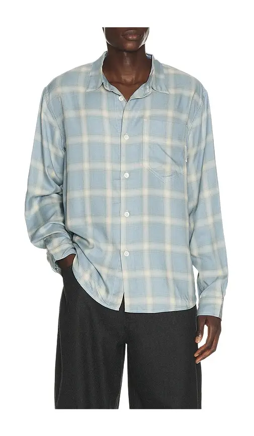 Rayon Check Classic Shirt Rayon Check Classic Shirt