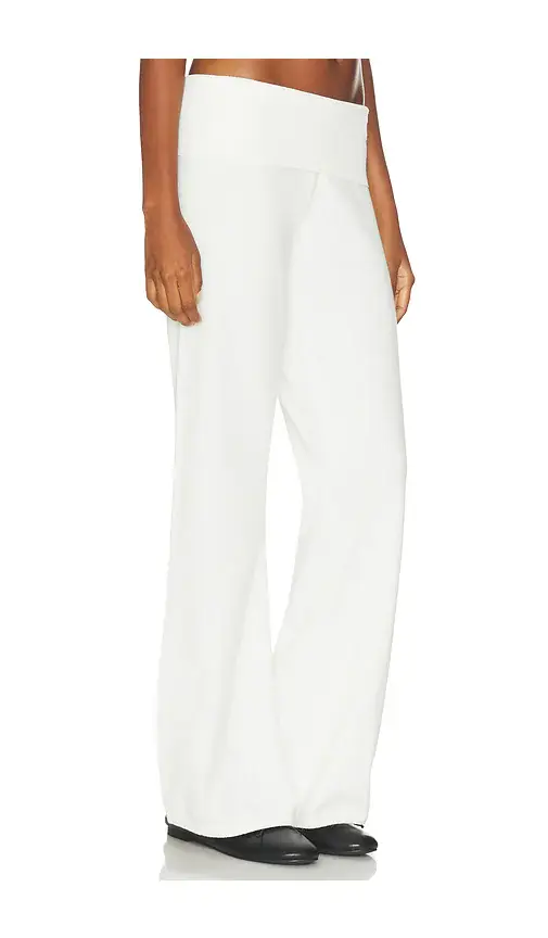 Runaway The Label Monisha Foldover Flare Knit Pant | Thumbnail 2