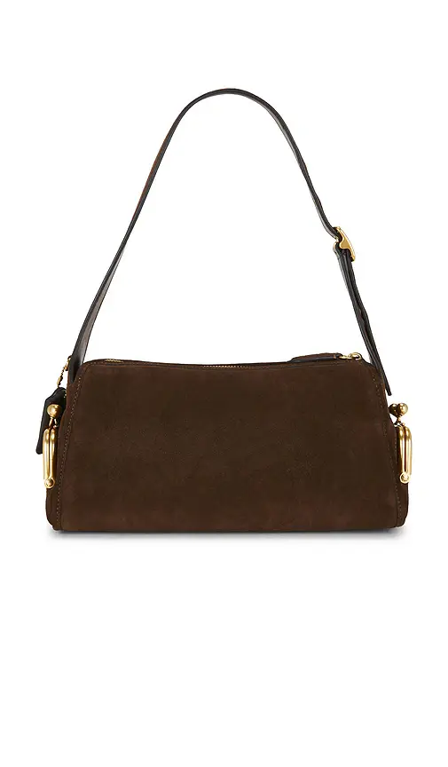 Coach The Coach Originals Suede Turnlock Haversack 27 | Thumbnail 2 Coach The Coach Originals Suede Turnlock Haversack 27 | Thumbnail 2