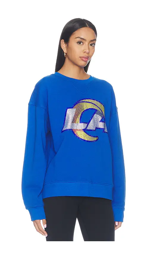 Terez Los Angeles Rams Marquee Crew Sweatshirt | Thumbnail 2 Terez Los Angeles Rams Marquee Crew Sweatshirt | Thumbnail 2