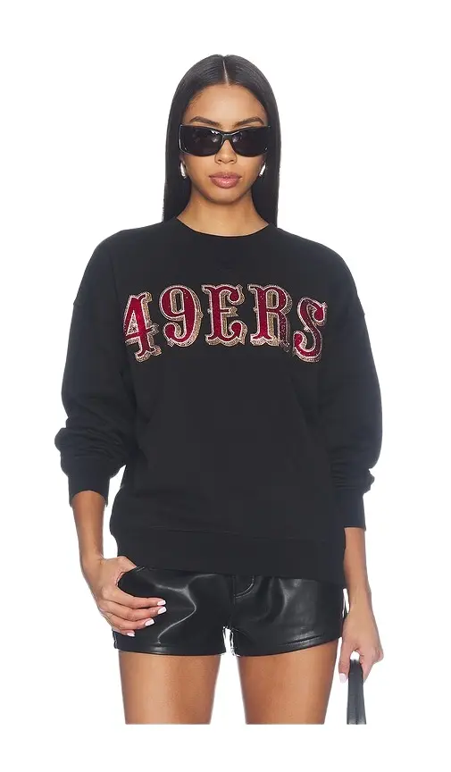 Terez San Francisco 49ers Marquee Crew Sweatshirt