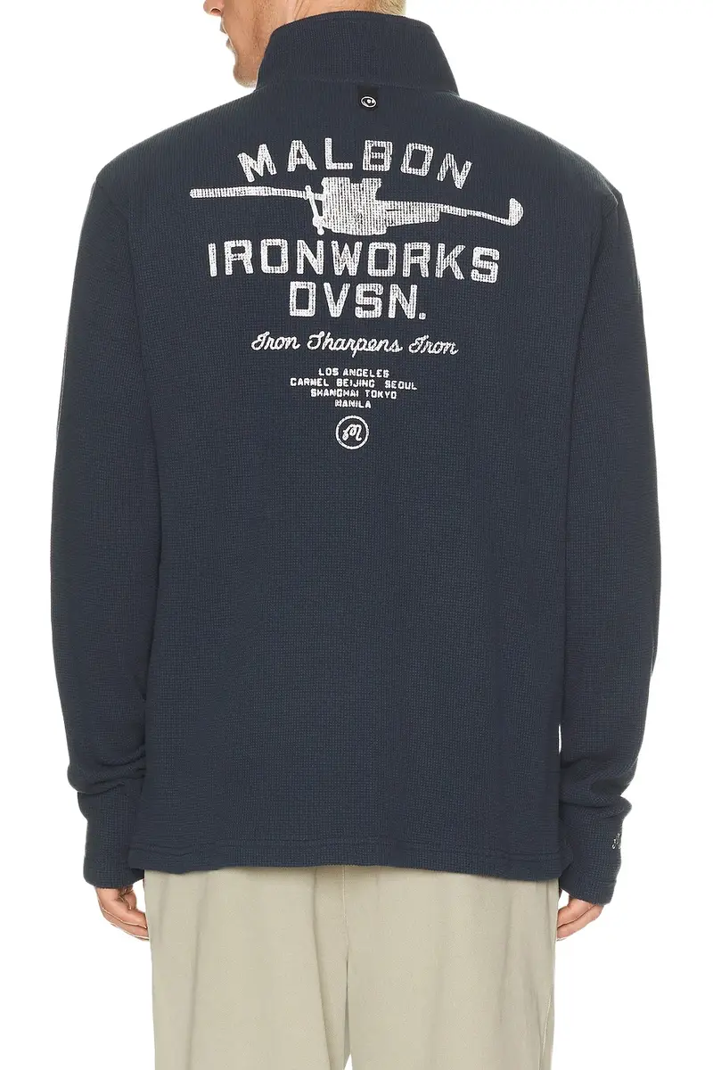 Malbon Flyer Ironworks Mid Layer Shirt
