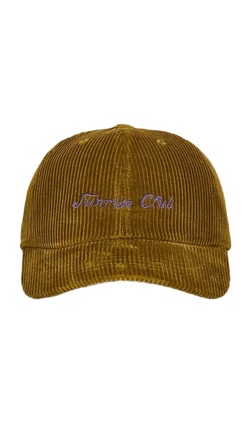 KAPPY DESIGN Corduroy Sunrise Club Cap