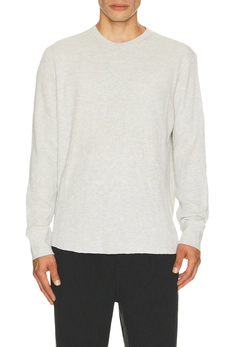 Branded Classic Waffle Crewneck T-shirt