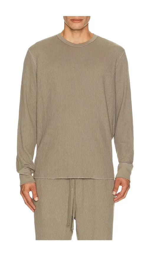 Branded Classic Waffle Crewneck T-shirt Branded Classic Waffle Crewneck T-shirt