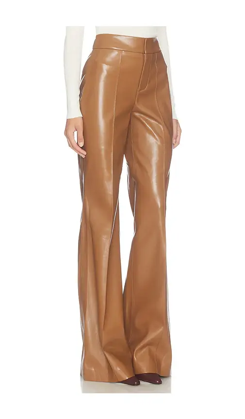 Alice + Olivia Alice + Olivia Dylan Faux Leather Pant | Thumbnail 2