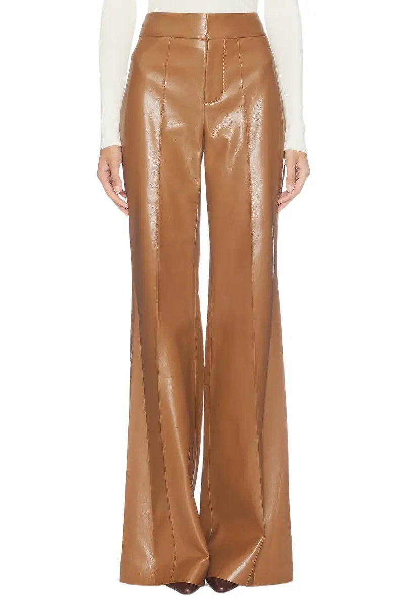 Alice + Olivia Alice + Olivia Dylan Faux Leather Pant