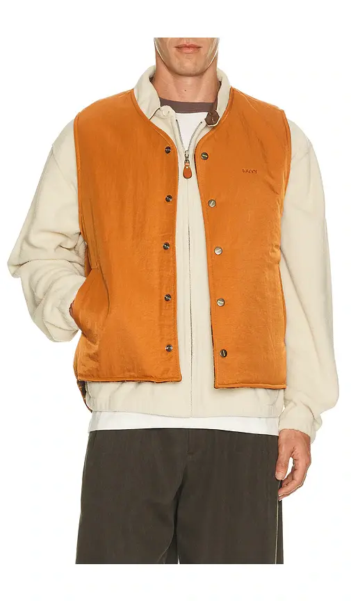 KAPPY DESIGN Reversible Nylon Check Vest | Thumbnail 2 KAPPY DESIGN Reversible Nylon Check Vest | Thumbnail 2