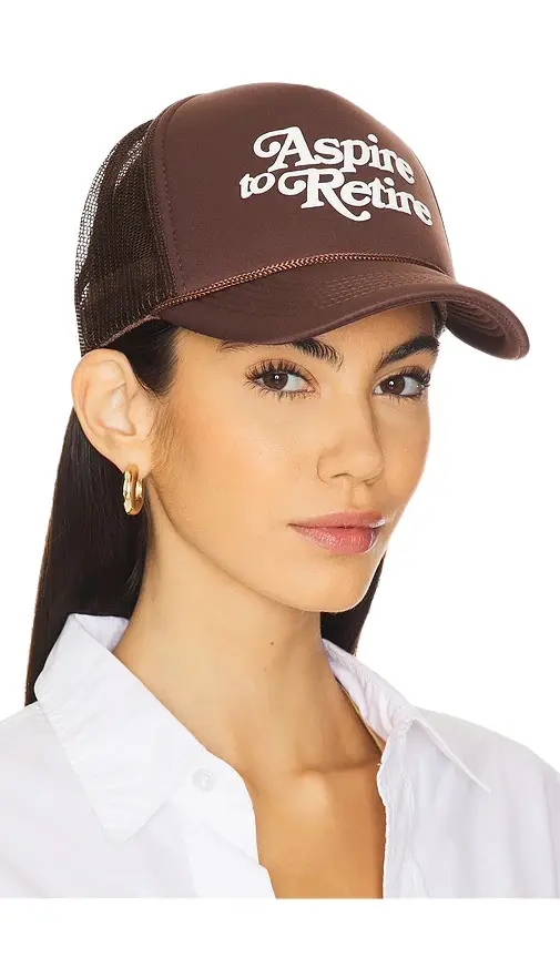 Motel Margarita Aspire Script Trucker Hat