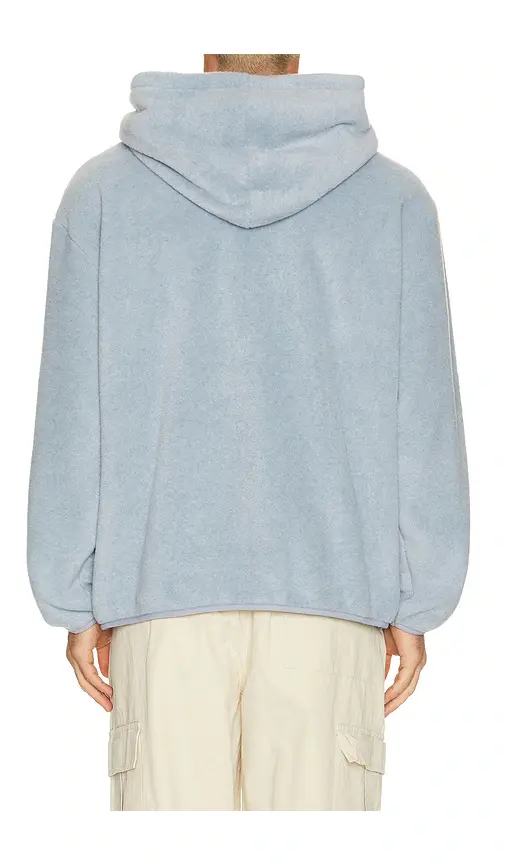 KAPPY DESIGN Fleece Half Zip Hoodie F | Thumbnail 2 KAPPY DESIGN Fleece Half Zip Hoodie F | Thumbnail 2