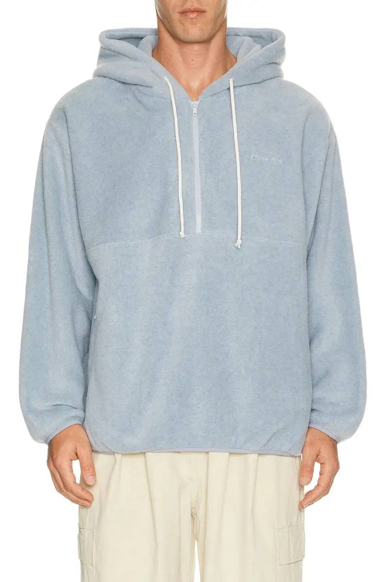 Fleece Half Zip Hoodie F Fleece Half Zip Hoodie F