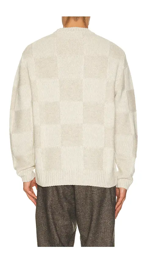 Les Deux Check Knit Sweater | Thumbnail 2