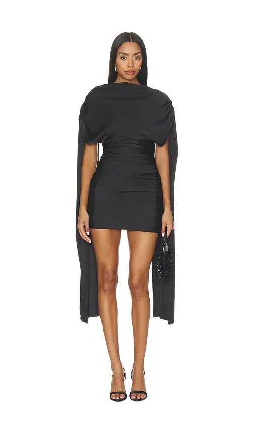 Zander Drape Mini Dress