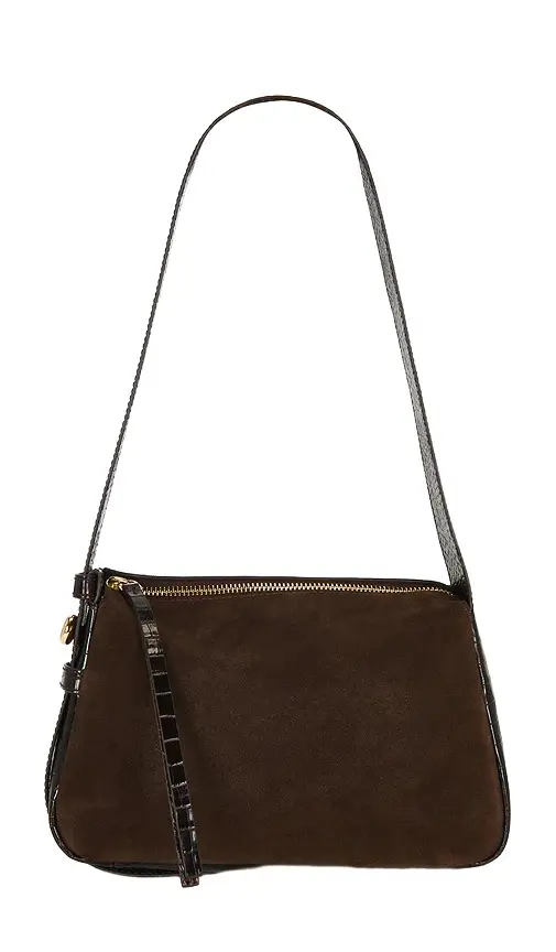 Tory Burch Romy Suede Small Shoulder Bag