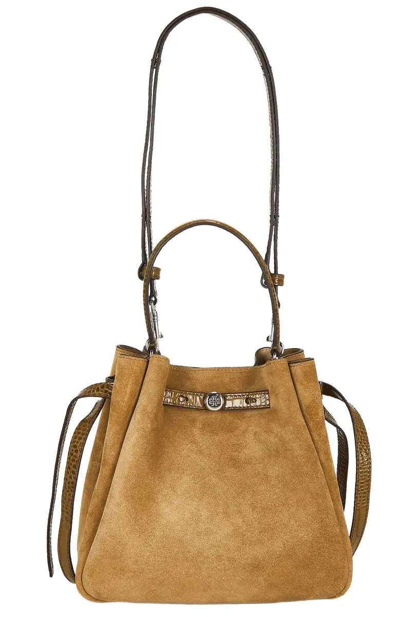 Romy Suede Bucket Bag