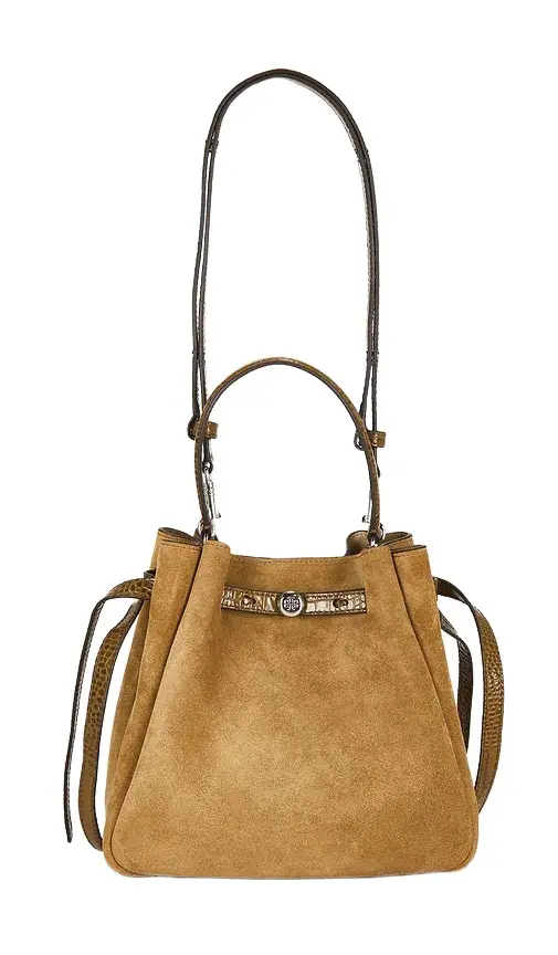 Tory Burch Romy Suede Bucket Bag