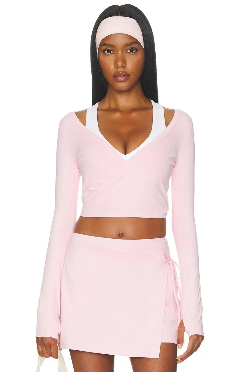 Runaway The Label Torie Ballet Wrap Top