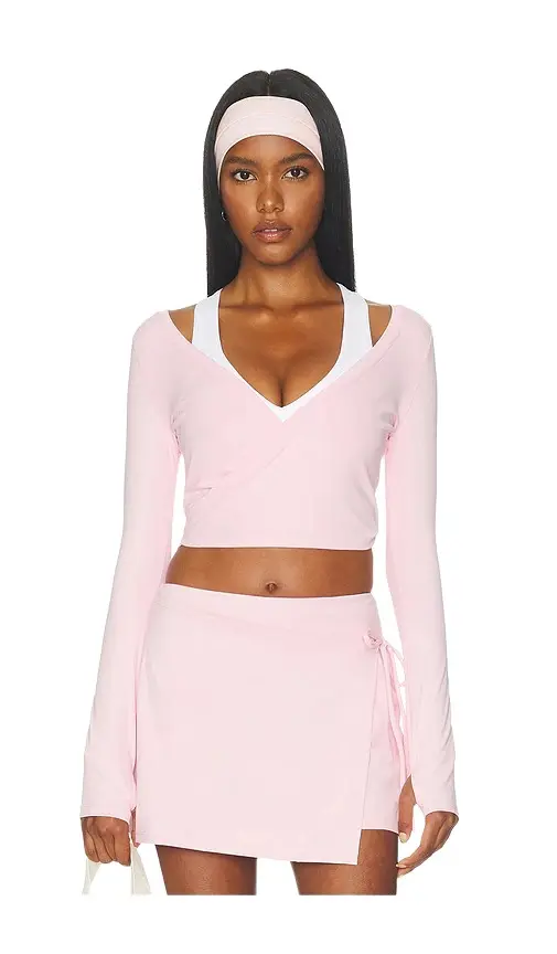 Runaway The Label Torie Ballet Wrap Top