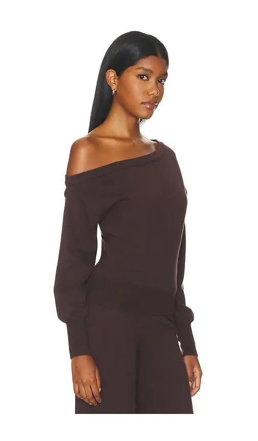 Runaway The Label Heather Off Shoulder Knit Top | Thumbnail 2 Runaway The Label Heather Off Shoulder Knit Top | Thumbnail 2