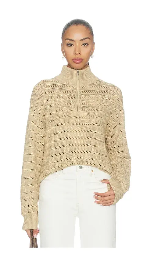 Stitches & Stripes Everly Half Zip