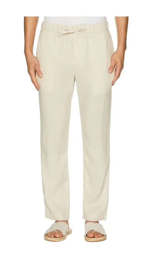 Frescobol Carioca Oscar Linen Chino Pant