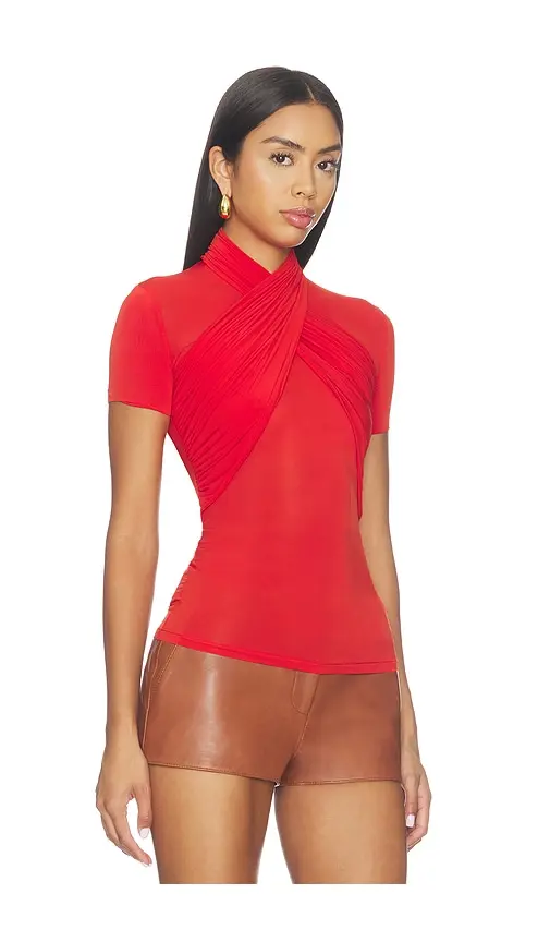 FRANÇOISE Odessa Short Sleeve Top | Thumbnail 2