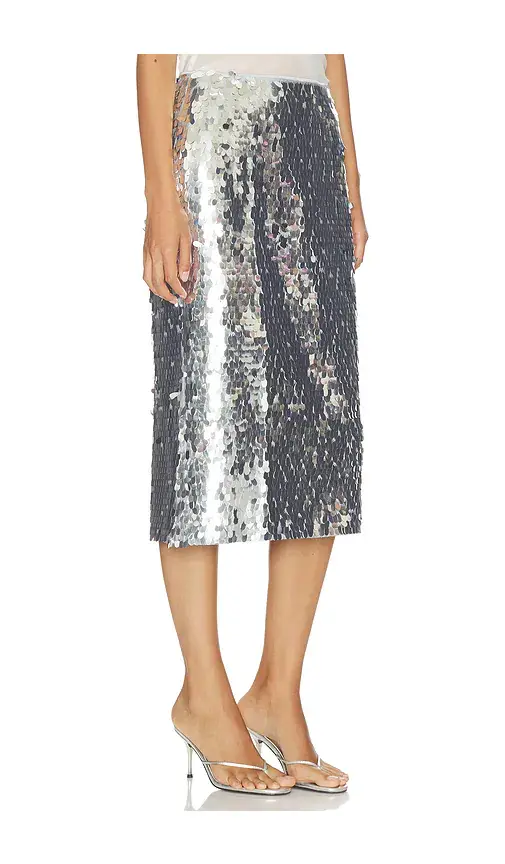 SIMONMILLER Mia Sequin Skirt | Thumbnail 2 SIMONMILLER Mia Sequin Skirt | Thumbnail 2