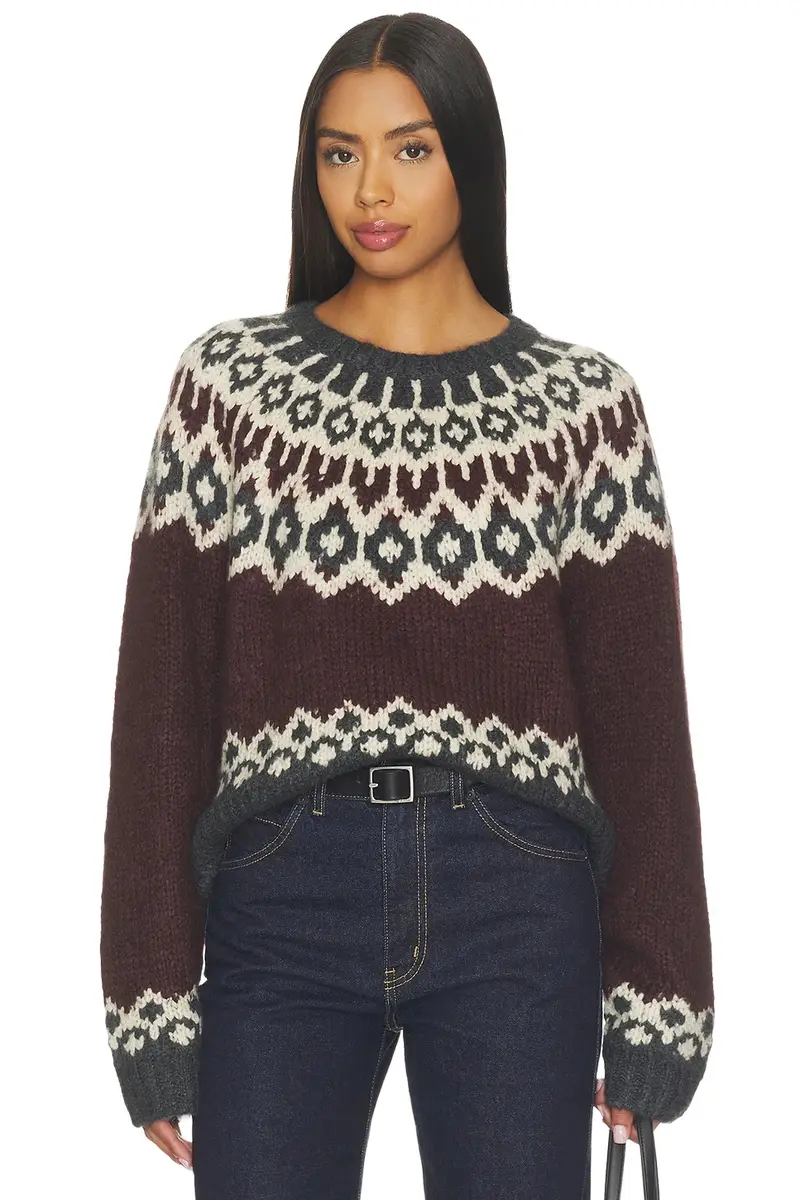 Isaline Fair Isle Sweater Isaline Fair Isle Sweater