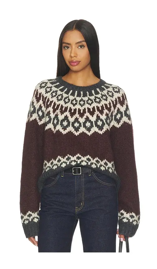 Isaline Fair Isle Sweater Isaline Fair Isle Sweater