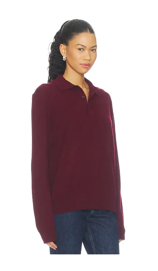 Nili Lotan Jovan Polo Sweater | Thumbnail 2 Nili Lotan Jovan Polo Sweater | Thumbnail 2