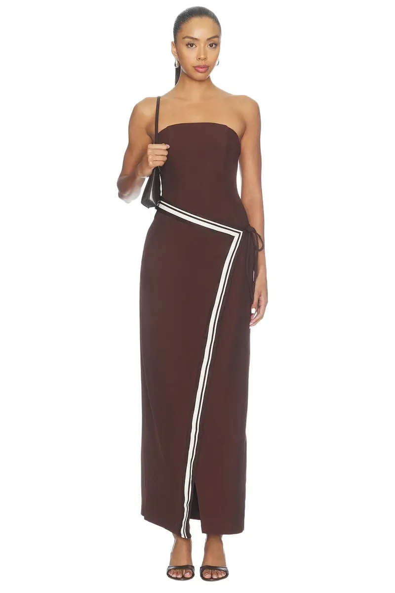 Marta Strapless Maxi Dress