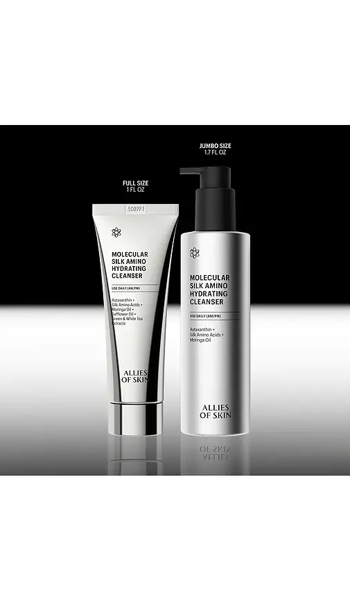 Allies of Skin Molecular Silk Amino Hydrating Cleanser 250ml | Thumbnail 2 Allies of Skin Molecular Silk Amino Hydrating Cleanser 250ml | Thumbnail 2