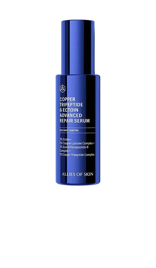 Allies of Skin Jumbo Copper Tripeptide & Ectoin Advanced Repair Serum.