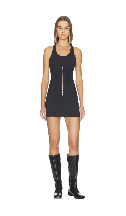 Zip Corset Tank Dress Zip Corset Tank Dress