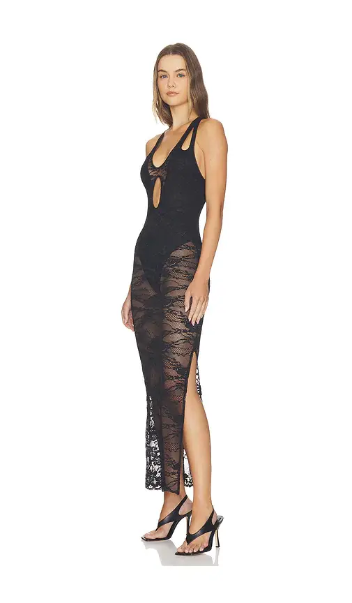 HAELO Lace Veiled Dress | Thumbnail 2 HAELO Lace Veiled Dress | Thumbnail 2