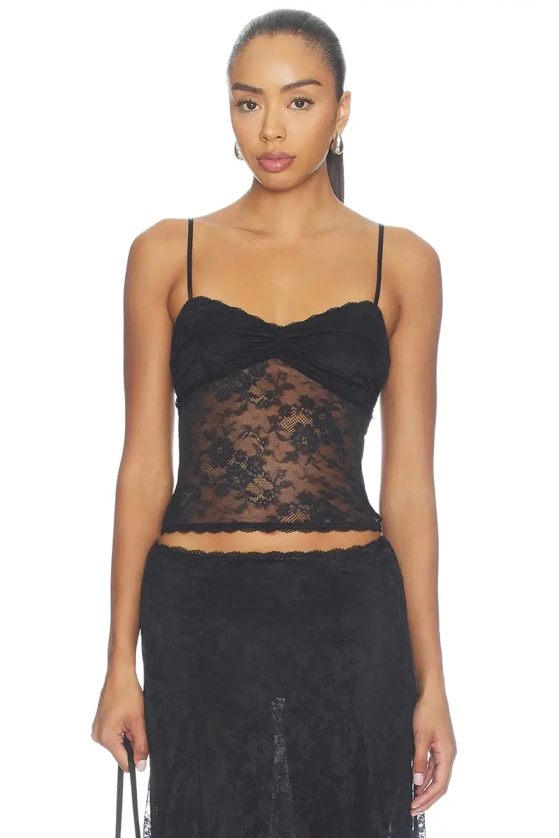 MAJORELLE Mira Lace Tank