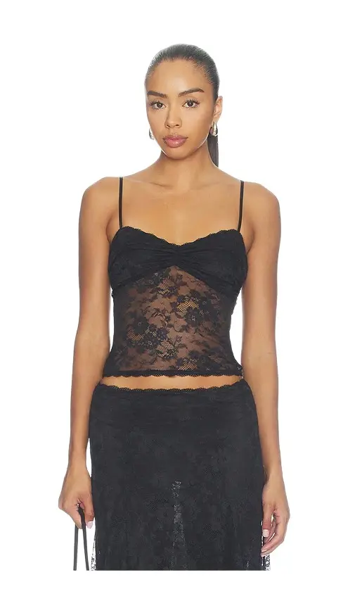 MAJORELLE Mira Lace Tank