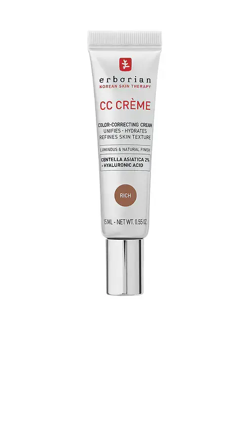 erborian Travel CC Cream Color-Corrector With Korean 2% Centella Asiatica & Hyaluronic Acid
