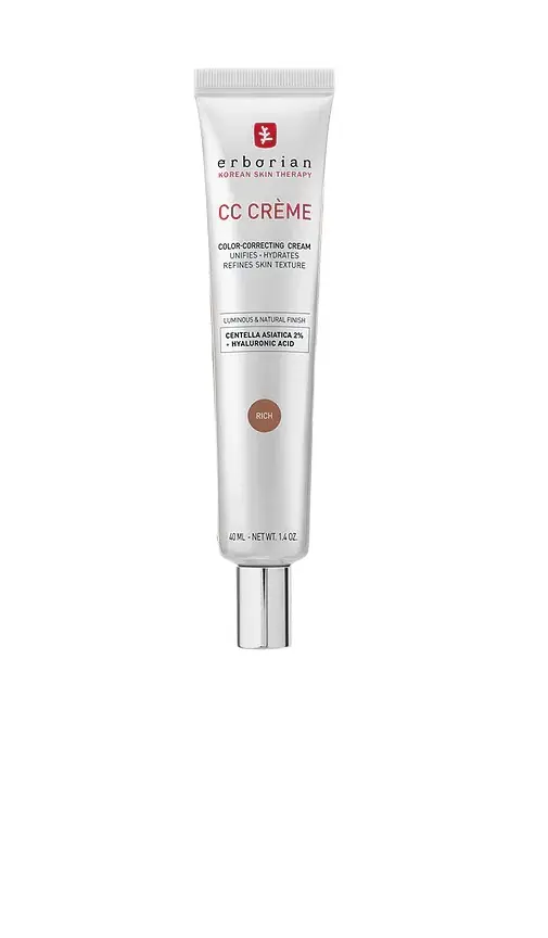 erborian CC Cream Color-Corrector With Korean 2% Centella Asiatica & Hyaluronic Acid