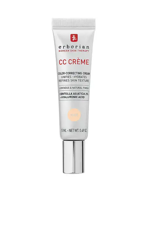 erborian Travel CC Cream Color-Corrector With Korean 2% Centella Asiatica & Hyaluronic Acid