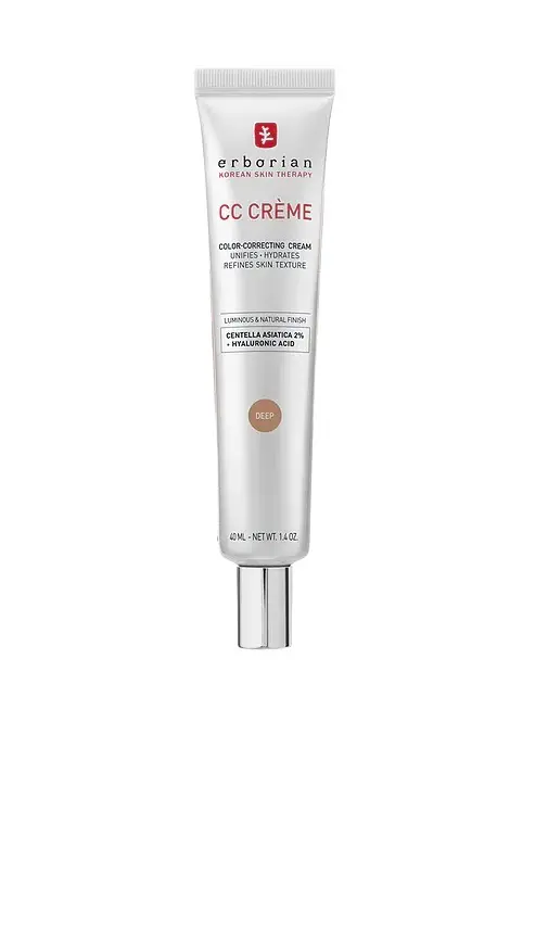 erborian CC Cream Color-Corrector With Korean 2% Centella Asiatica & Hyaluronic Acid