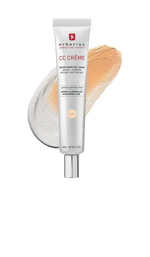 erborian CC Cream Color-Corrector With Korean 2% Centella Asiatica & Hyaluronic Acid