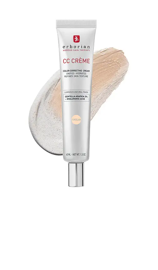 erborian CC Cream Color-Corrector With Korean 2% Centella Asiatica & Hyaluronic Acid