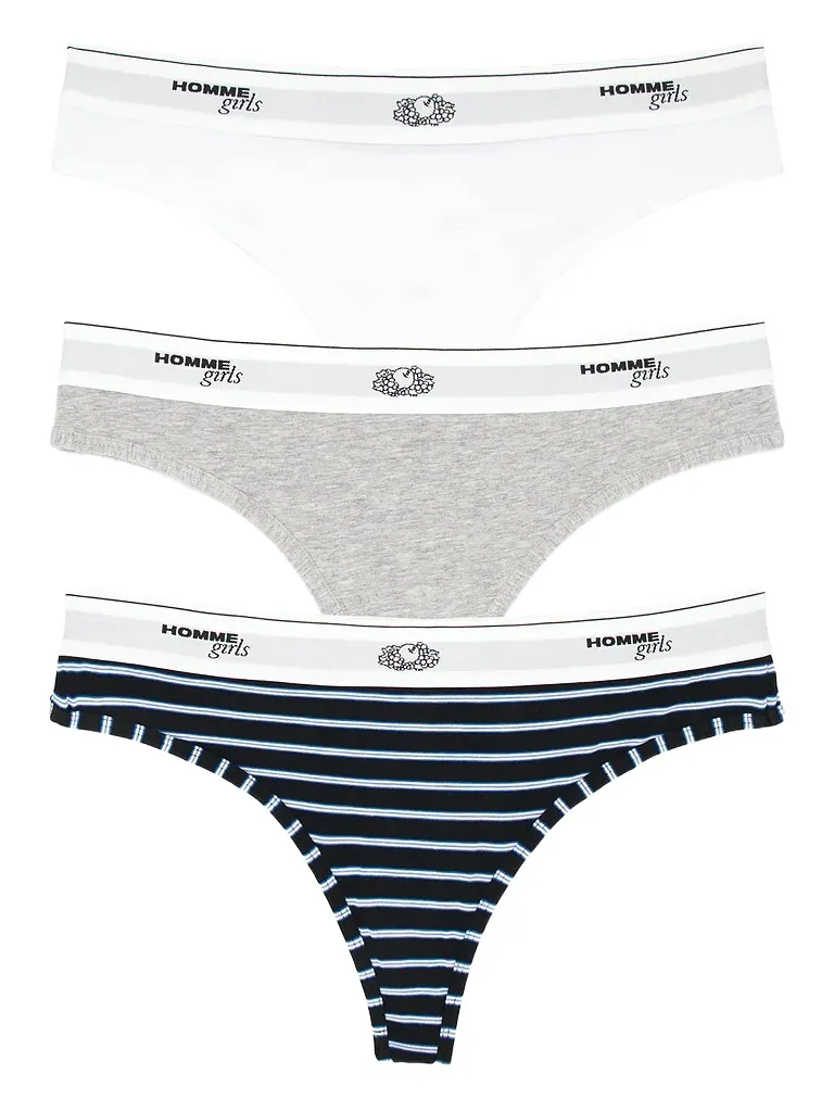 Hommegirls x Fruit Of The Loom Boy Short 3-pack