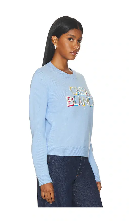 Casablanca Stacked Logo Jumper | Thumbnail 2 Casablanca Stacked Logo Jumper | Thumbnail 2