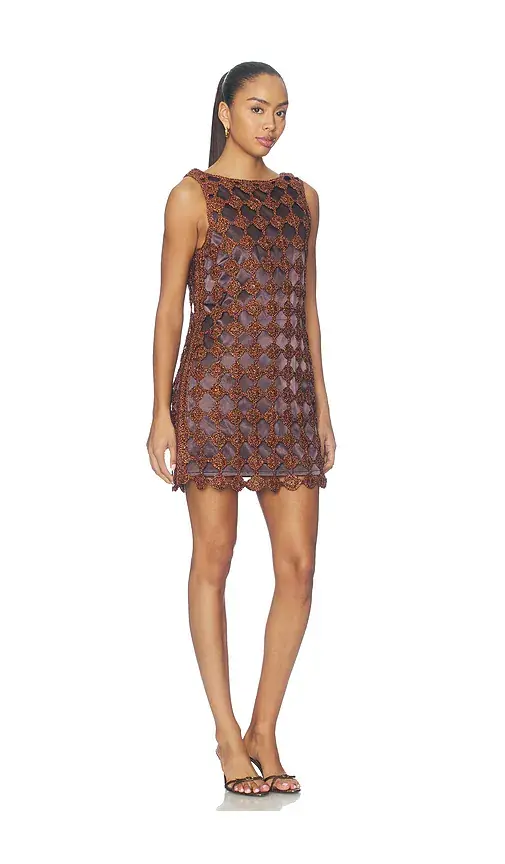SIMONMILLER Sina Crochet Mini Dress | Thumbnail 2 SIMONMILLER Sina Crochet Mini Dress | Thumbnail 2