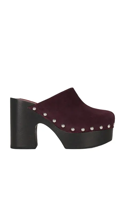 SIMONMILLER Suede Sol Platform Clog